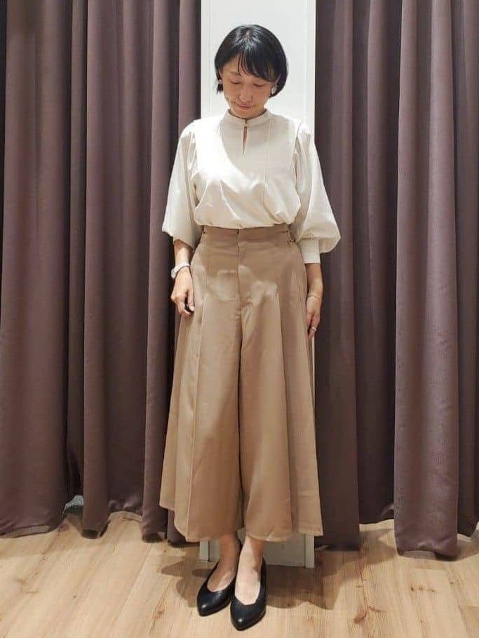 さくさんの「grove｜【SOMETHING&times;grove別注】LISAWIDE DENIM PANTS」を使ったコーディネート