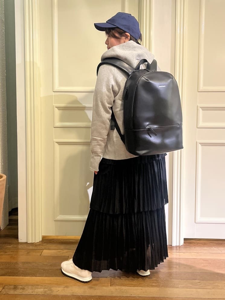 なべちゃんさんの「DRESSTERIOR｜デキシー吊裏毛ジップアップパーカ」を使ったコーディネート