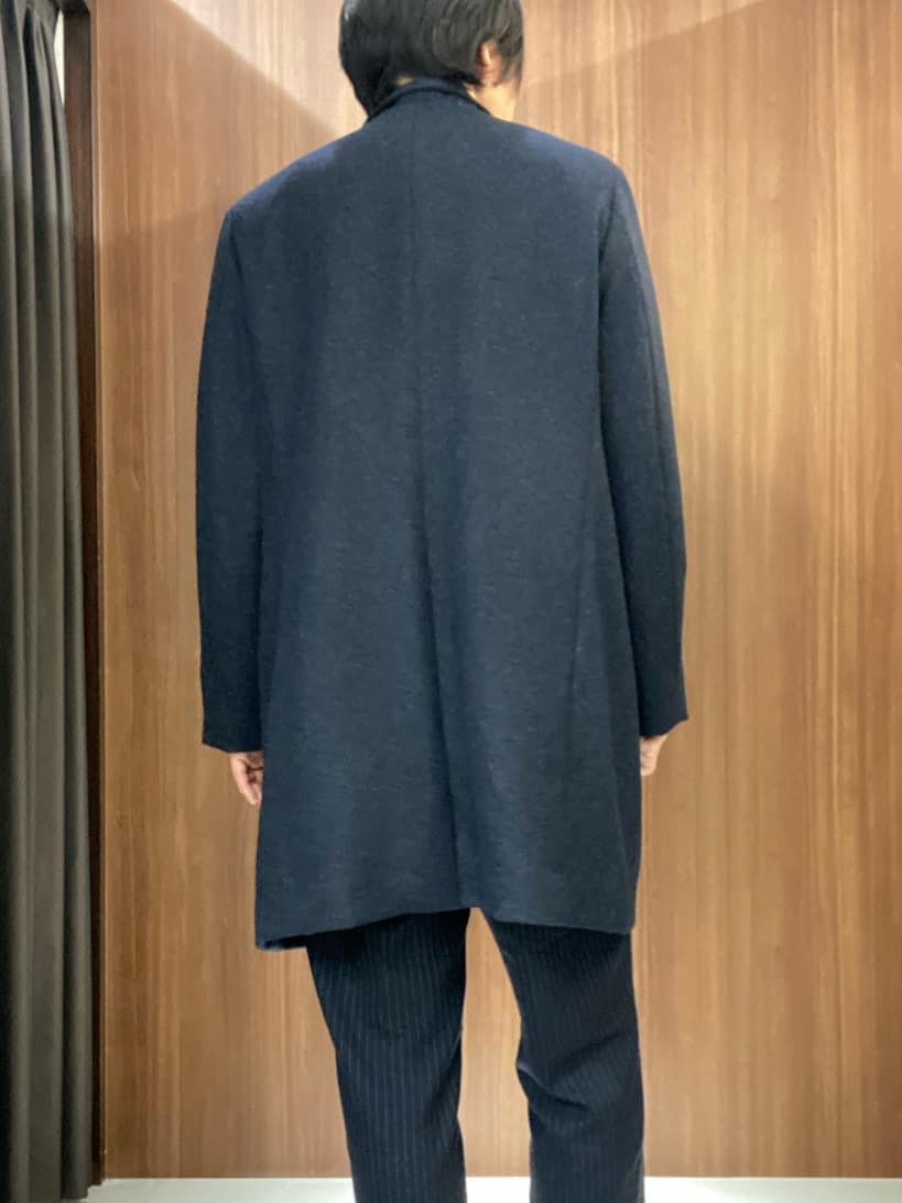 かたやまさんの「TAKEO KIKUCHI｜【ウールカシミヤブレンド】ビーバー調 スタンドカラー コート」を使ったコーディネート