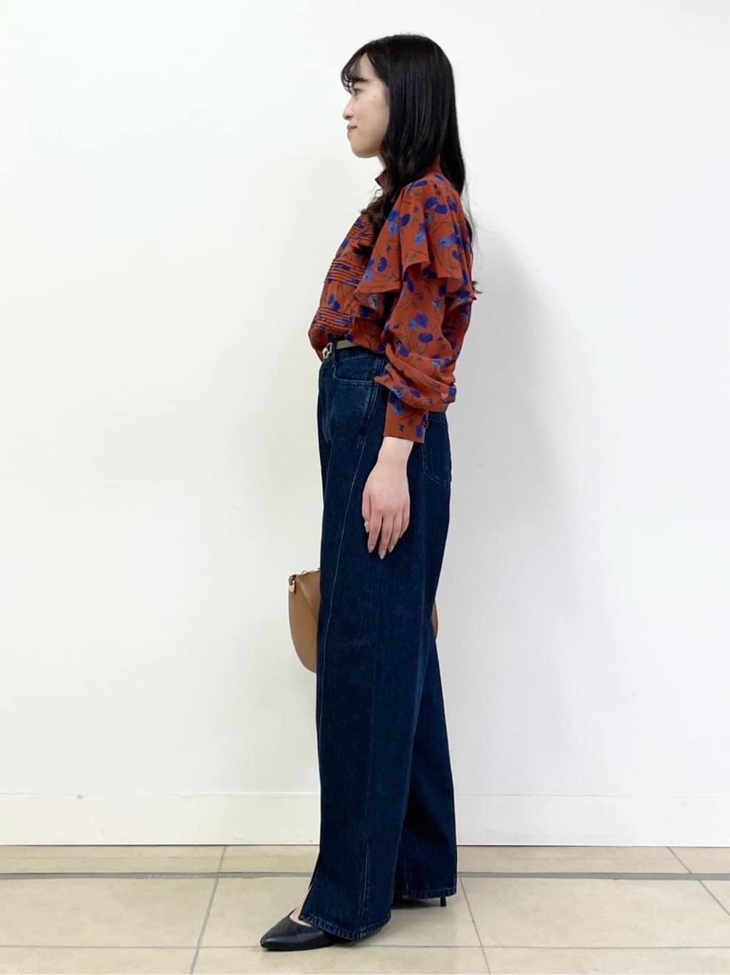あやかさんの「UNTITLED｜【追加5/本革/日本製】フリーフックベルト」を使ったコーディネート