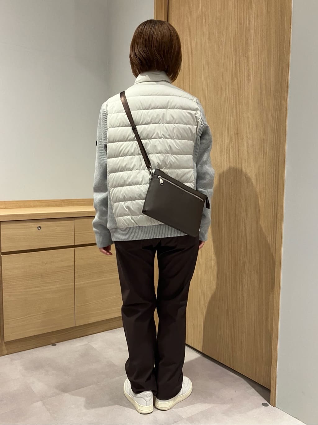 みかさんの「TAKEO KIKUCHI｜【Made in JAPAN】播州織 ストレッチ パンツ」を使ったコーディネート