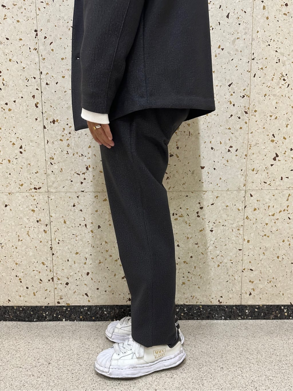 obaさんの「TAKEO KIKUCHI｜【DOWN FABRIC】ダウンファブリック スタンドカラーブルゾン」を使ったコーディネート