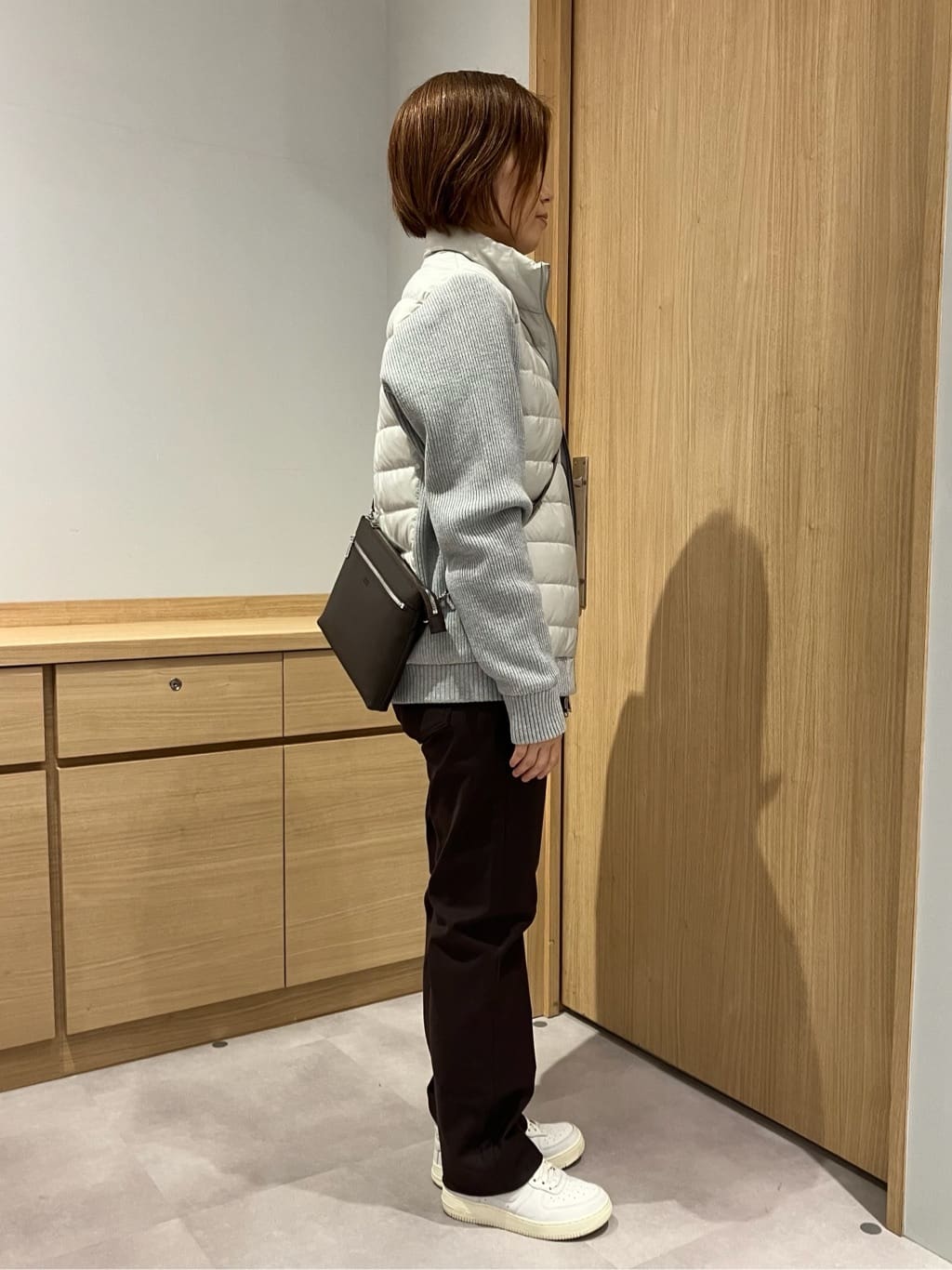 みかさんの「TAKEO KIKUCHI｜【Made in JAPAN】播州織 ストレッチ パンツ」を使ったコーディネート