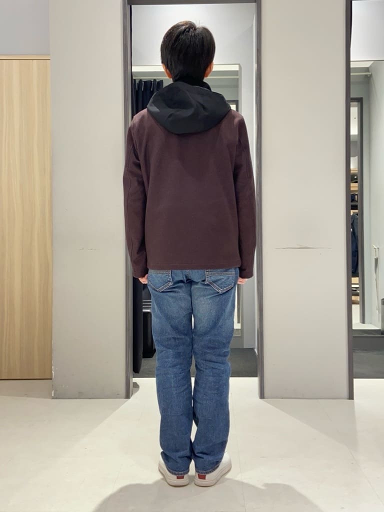 わいずみさんの「TAKEO KIKUCHI｜【モンスターストレッチ】日本製 ウォッシュド デニムパンツ」を使ったコーディネート