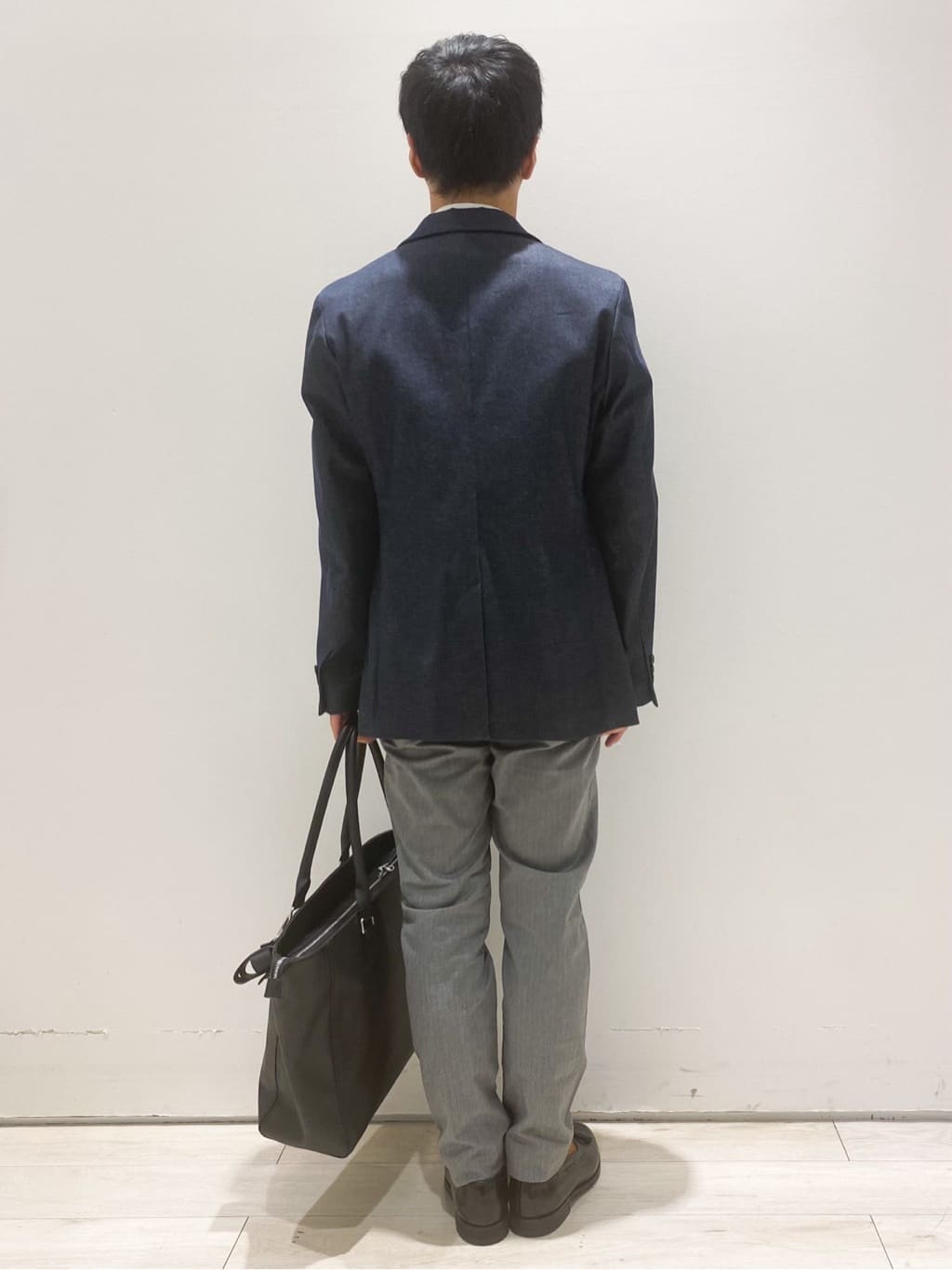 Ichiさんの「THE SHOP TK｜【ご好評につき再入荷！！】合皮トートバッグ イヤホンケース付き/A$収納可/PCスリーブ付き/ビジネ」を使ったコーディネート