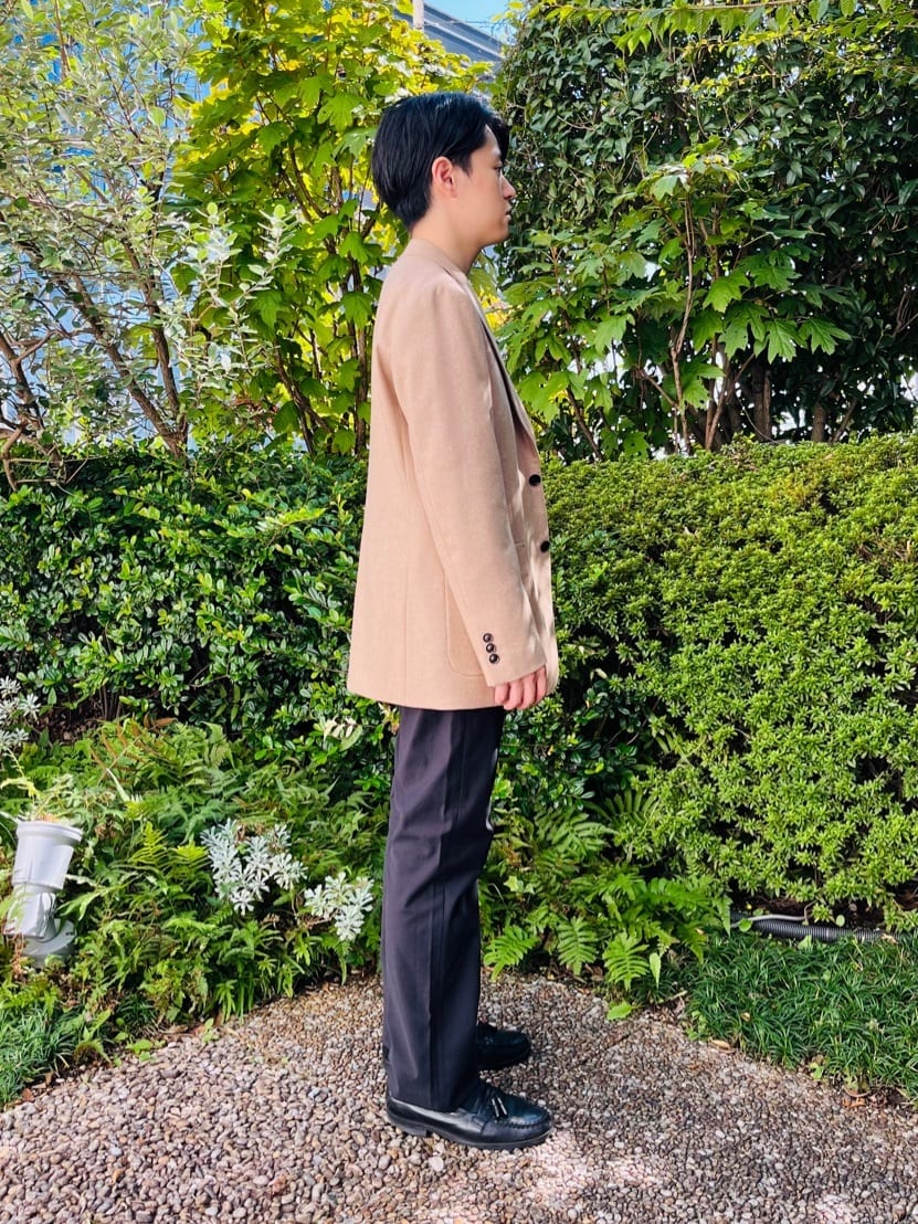 ワッキーさんの「TAKEO KIKUCHI｜【Made in JAPAN】播州織 ストレッチ パンツ」を使ったコーディネート