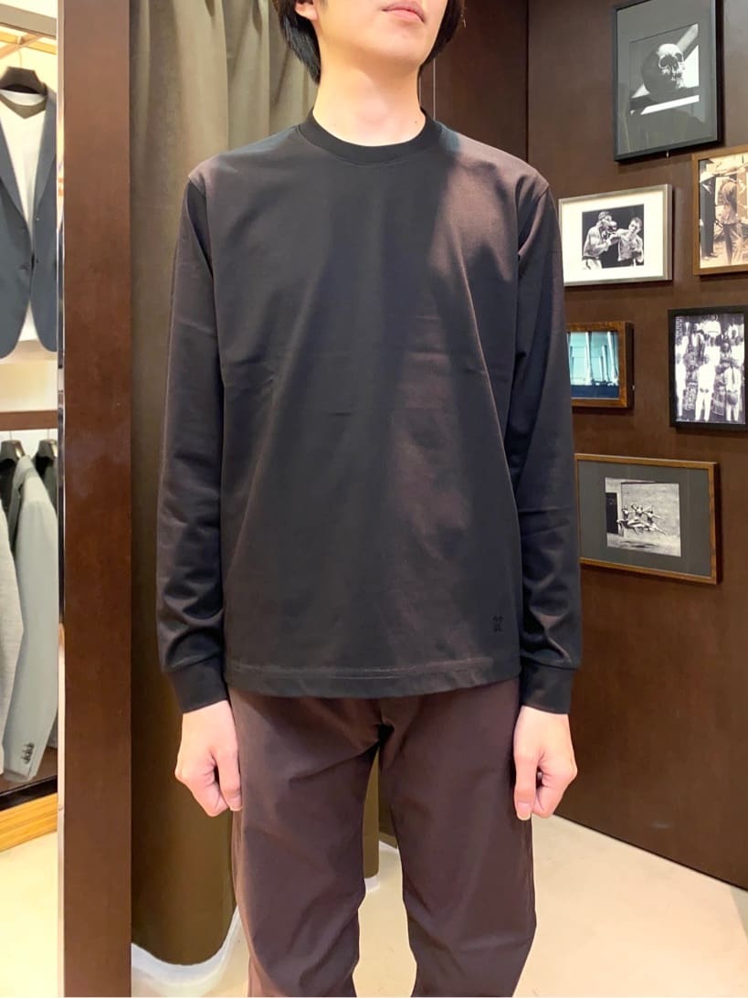 コバヤシさんの「TAKEO KIKUCHI｜【Made in JAPAN】播州織 ストレッチ パンツ」を使ったコーディネート