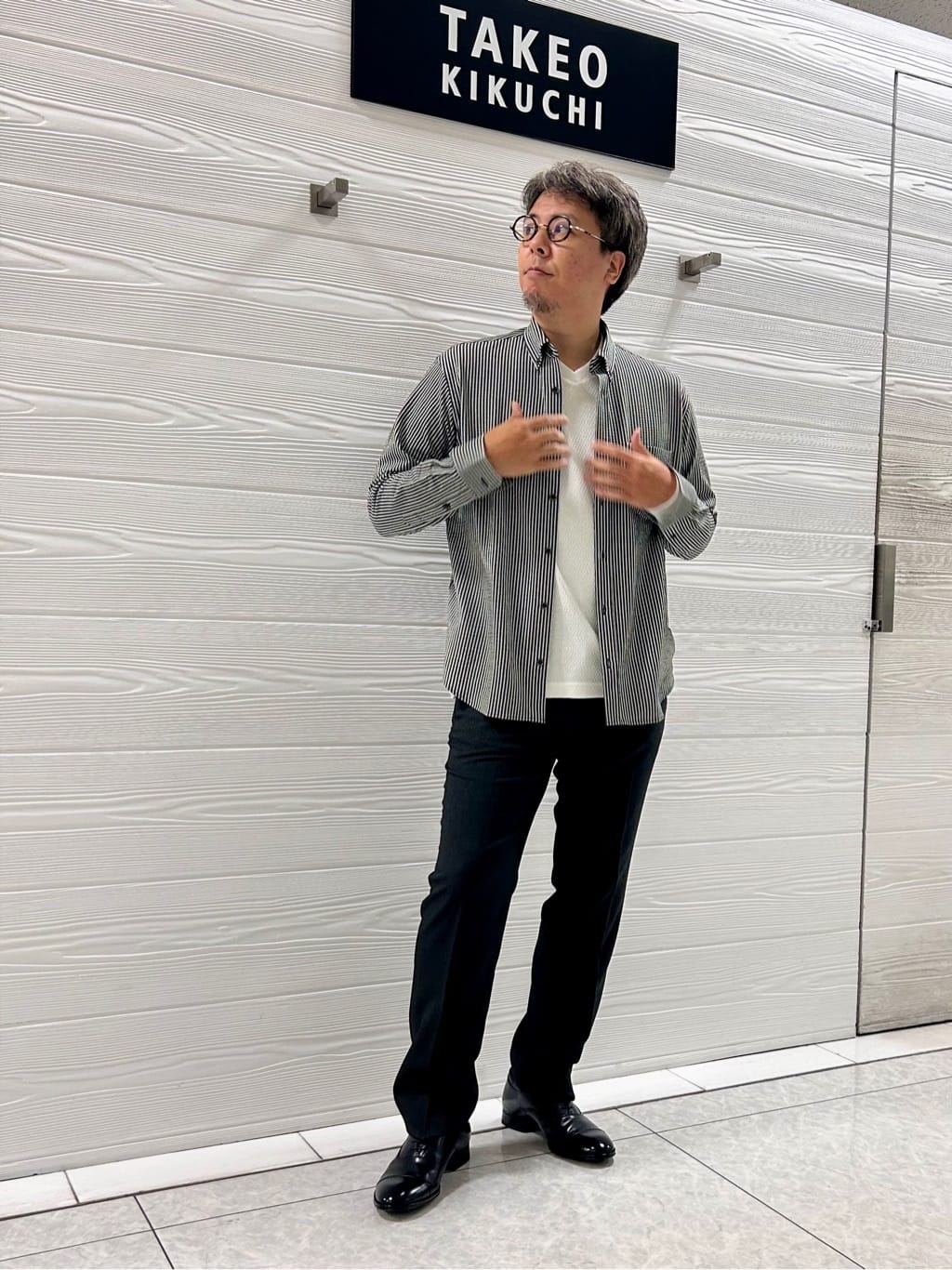すーさんの「TAKEO KIKUCHI｜ストレートチップシューズ[ メンズ ビジネス シューズ 結婚式 ]」を使ったコーディネート