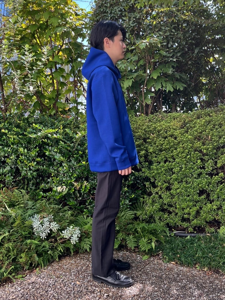 ワッキーさんの「TAKEO KIKUCHI｜【Made in JAPAN】播州織 ストレッチ パンツ」を使ったコーディネート