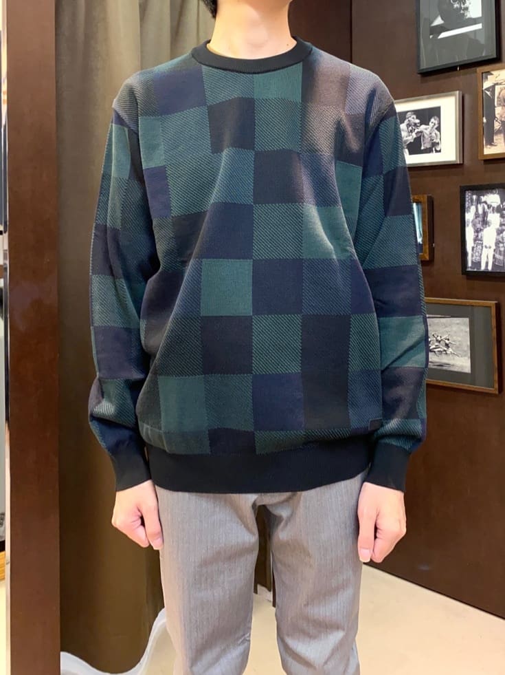 コバヤシさんの「TAKEO KIKUCHI｜【全7サイズ&times;8色展開！】トップマルチヘリンボン パンツ」を使ったコーディネート