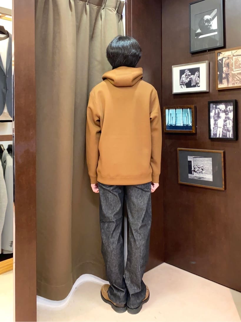 コバヤシさんの「TAKEO KIKUCHI｜【モンスターストレッチ】日本製 ワンウォッシュ デニムパンツ」を使ったコーディネート