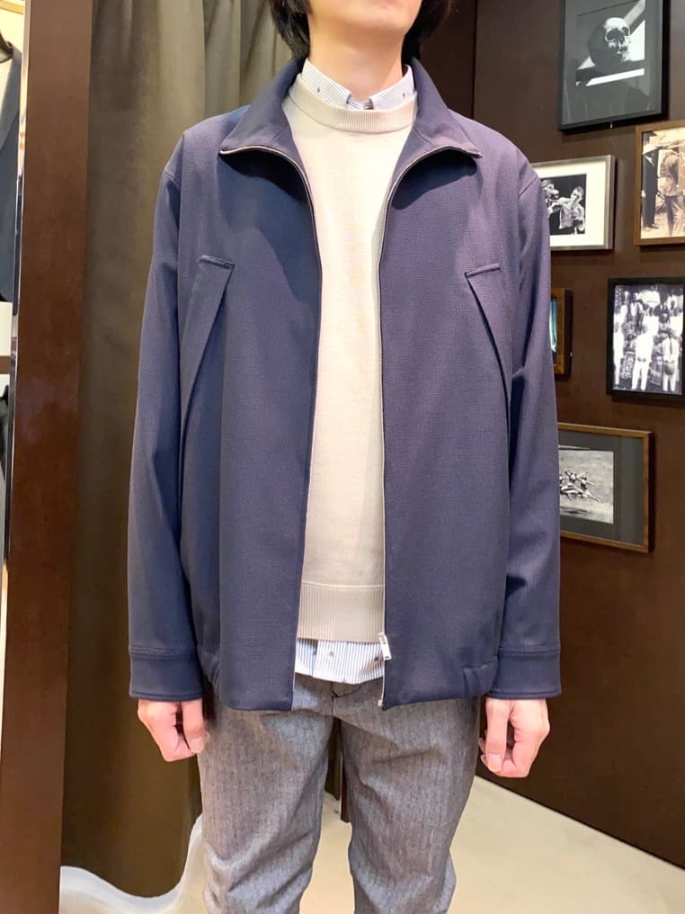 コバヤシさんの「TAKEO KIKUCHI｜【Made in JAPAN】播州織 ヘリンボン ストレート パンツ」を使ったコーディネート