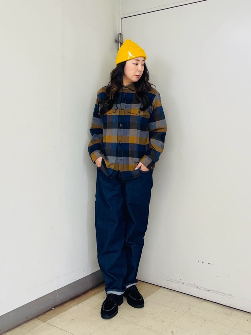 iwさんの「TAKEO KIKUCHI｜ラスタウォーカーニットCAP」を使ったコーディネート