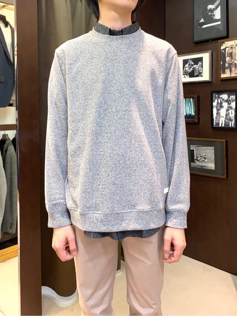 コバヤシさんの「TAKEO KIKUCHI｜【Made in JAPAN】播州織 ヘリンボン ストレート パンツ」を使ったコーディネート