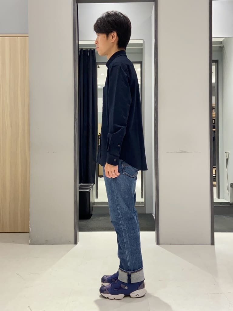 わいずみさんの「TAKEO KIKUCHI｜【DOWN FABRIC】ダウンファブリック スタンドカラーブルゾン」を使ったコーディネート