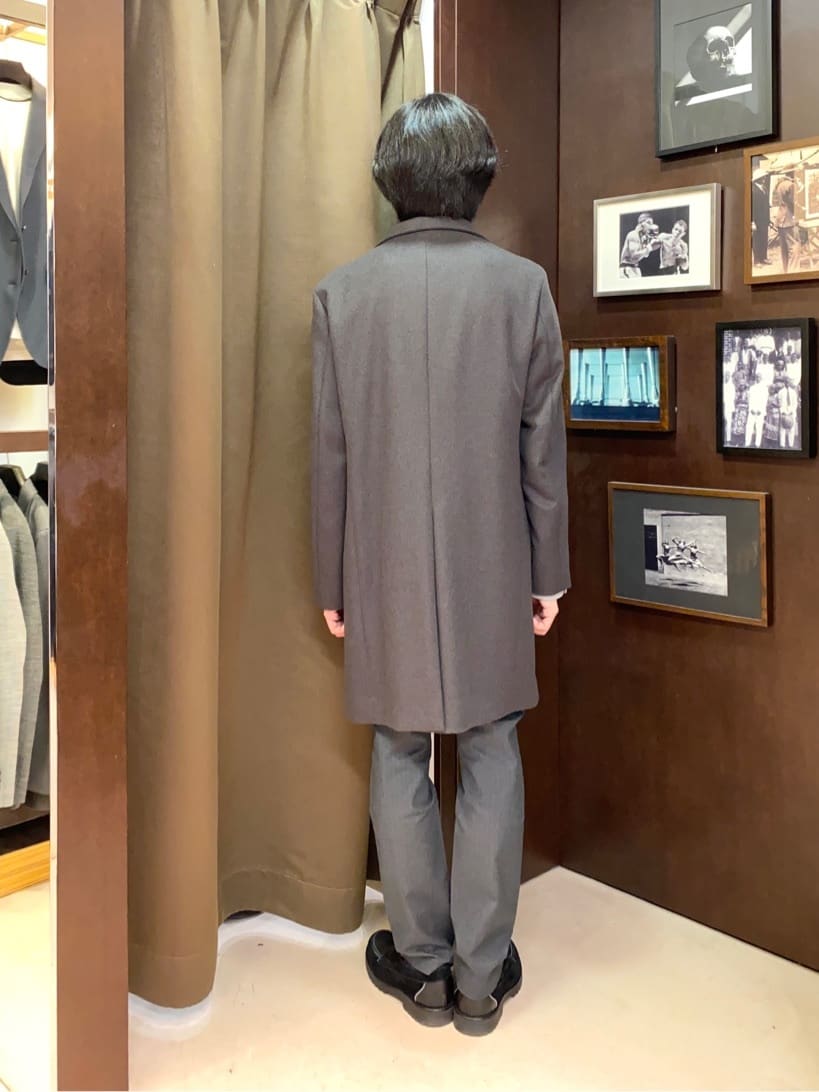 コバヤシさんの「TAKEO KIKUCHI｜【Made in JAPAN】播州織 ヘリンボン ストレート パンツ」を使ったコーディネート