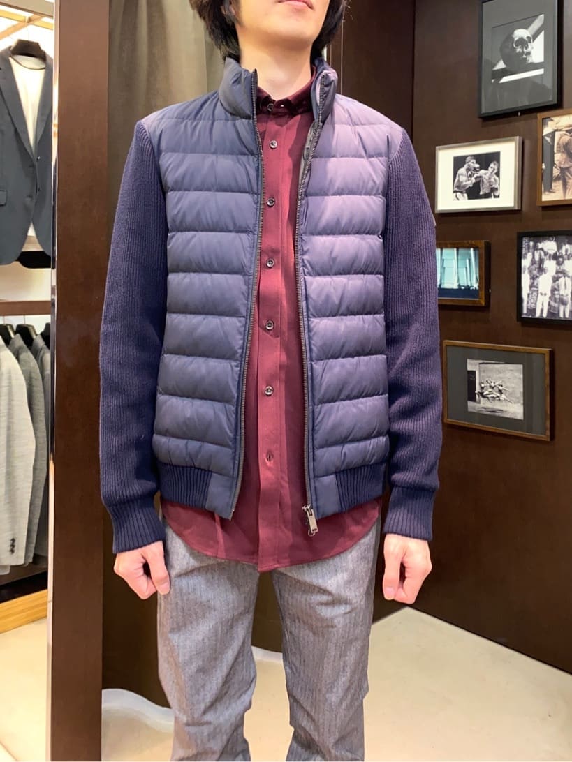 コバヤシさんの「TAKEO KIKUCHI｜【Made in JAPAN】播州織 ヘリンボン ストレート パンツ」を使ったコーディネート