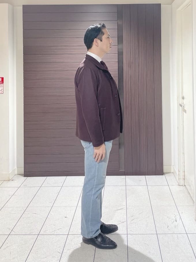 ToyoPさんの「TAKEO KIKUCHI｜【DOWN FABRIC】ダウンファブリック スタンドカラーブルゾン」を使ったコーディネート