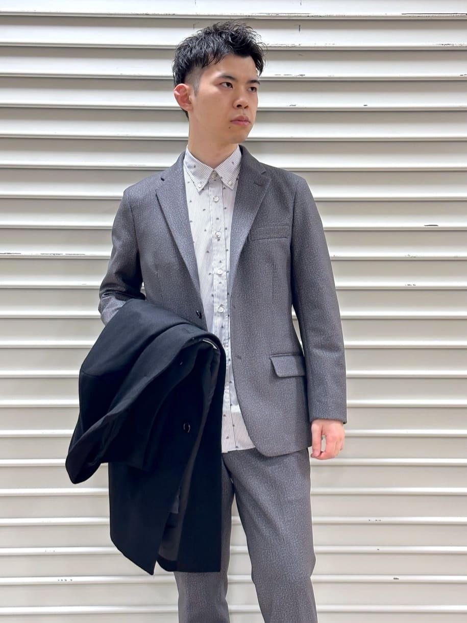 イッシーさんの「TAKEO KIKUCHI｜【ウールカシミヤブレンド】ビーバー調 スタンドカラー コート」を使ったコーディネート