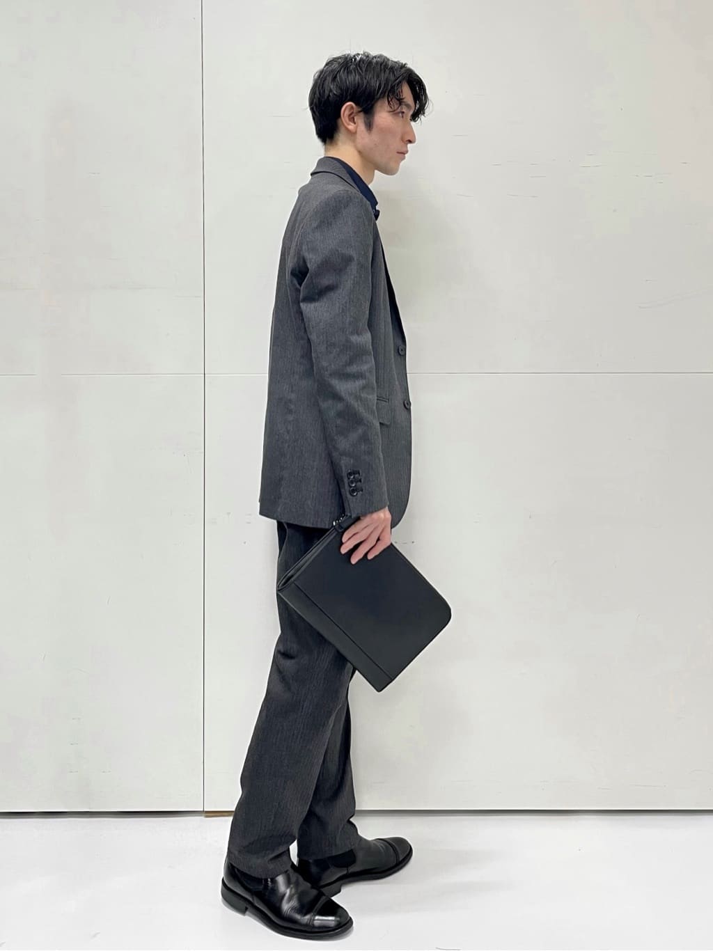 gattaさんの「THE SHOP TK｜【ご好評につき再入荷！！】L字クラッチバッグ 冠婚葬祭/ビジネス/セレモニー/パーティー」を使ったコーディネート