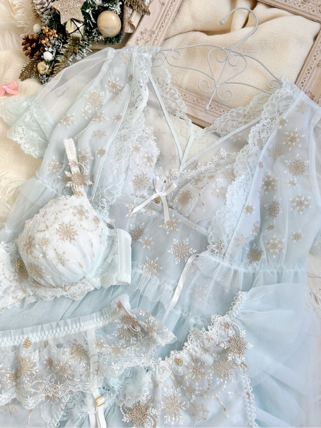 anさんの「Risa Magli｜グレッタ ブラジャー（B-D）＜サイドシェイプ＞」を使ったコーディネート