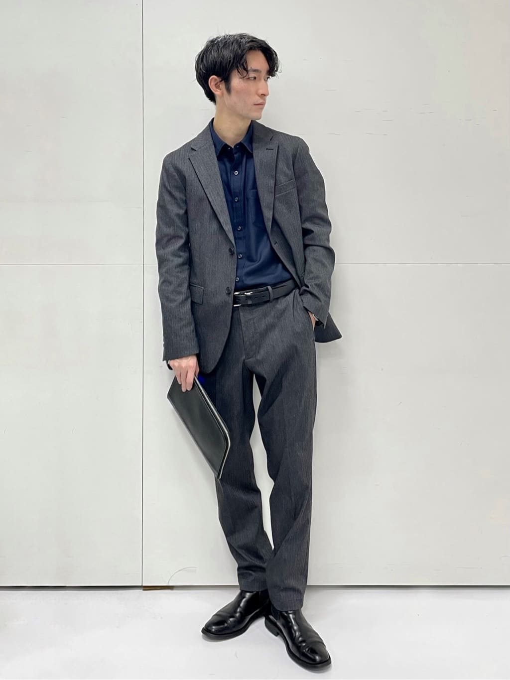 gattaさんの「THE SHOP TK｜【ご好評につき再入荷！！】L字クラッチバッグ 冠婚葬祭/ビジネス/セレモニー/パーティー」を使ったコーディネート