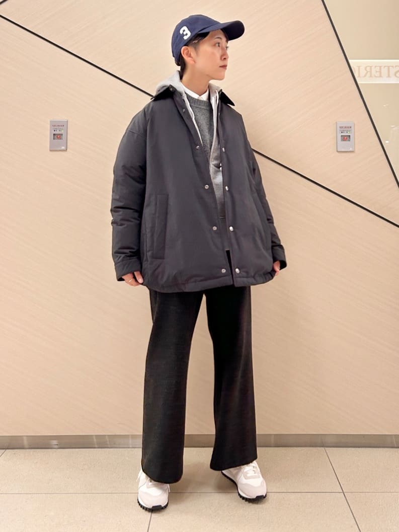 OCHIAIさんの「DRESSTERIOR｜デキシー吊裏毛ジップアップパーカ」を使ったコーディネート