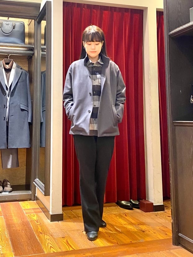 かわぴーさんの「TAKEO KIKUCHI｜【DOWN FABRIC】ダウンファブリック スタンドカラーブルゾン」を使ったコーディネート