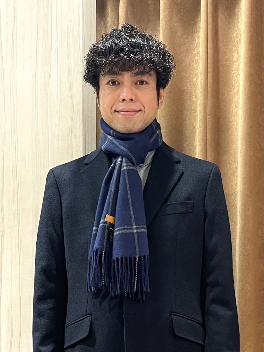 URAさんの「TAKEO KIKUCHI｜ウールカシミヤブレンド チェスターコート」を使ったコーディネート