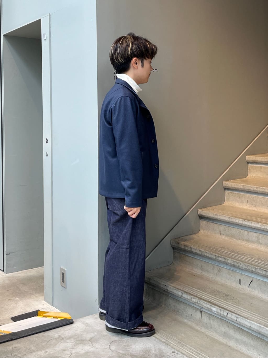 Namikiさんの「TAKEO KIKUCHI｜【DOWN FABRIC】ダウンファブリック スタンドカラーブルゾン」を使ったコーディネート