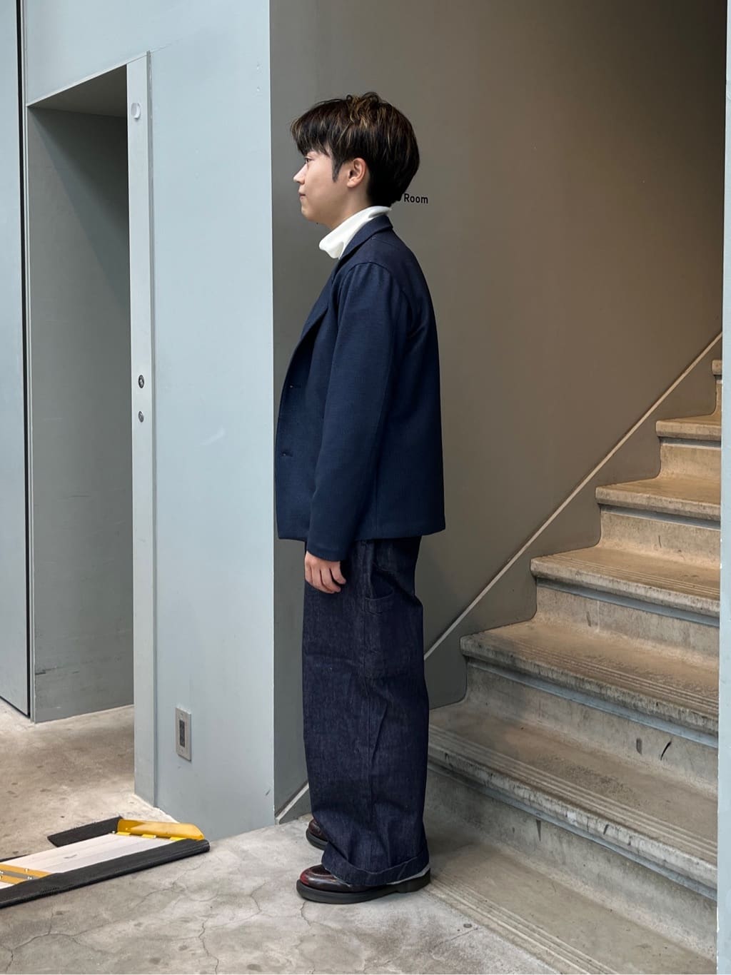 Namikiさんの「TAKEO KIKUCHI｜【DOWN FABRIC】ダウンファブリック スタンドカラーブルゾン」を使ったコーディネート