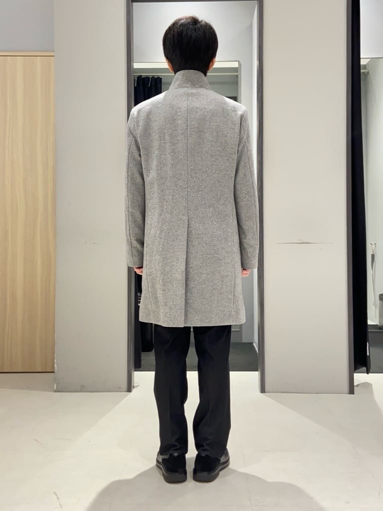 わいずみさんの「TAKEO KIKUCHI｜【ウールカシミヤブレンド】ビーバー調 スタンドカラー コート」を使ったコーディネート