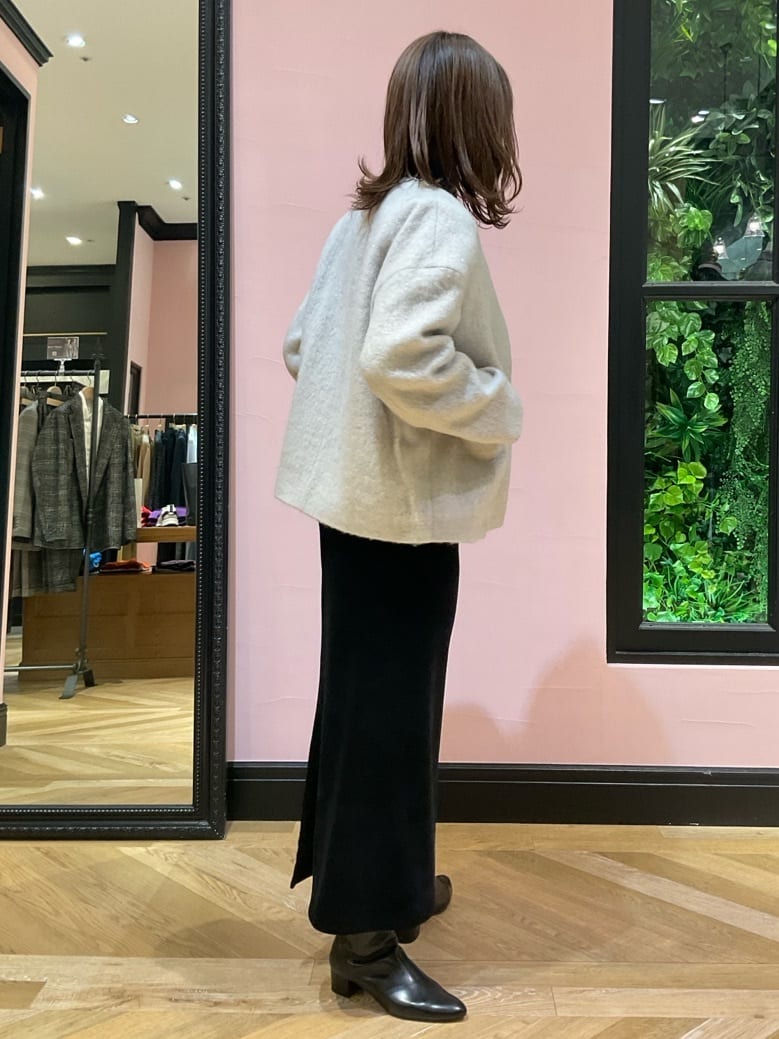 maruさんの「DRESSTERIOR｜◆コーデュロイイージースカート」を使ったコーディネート