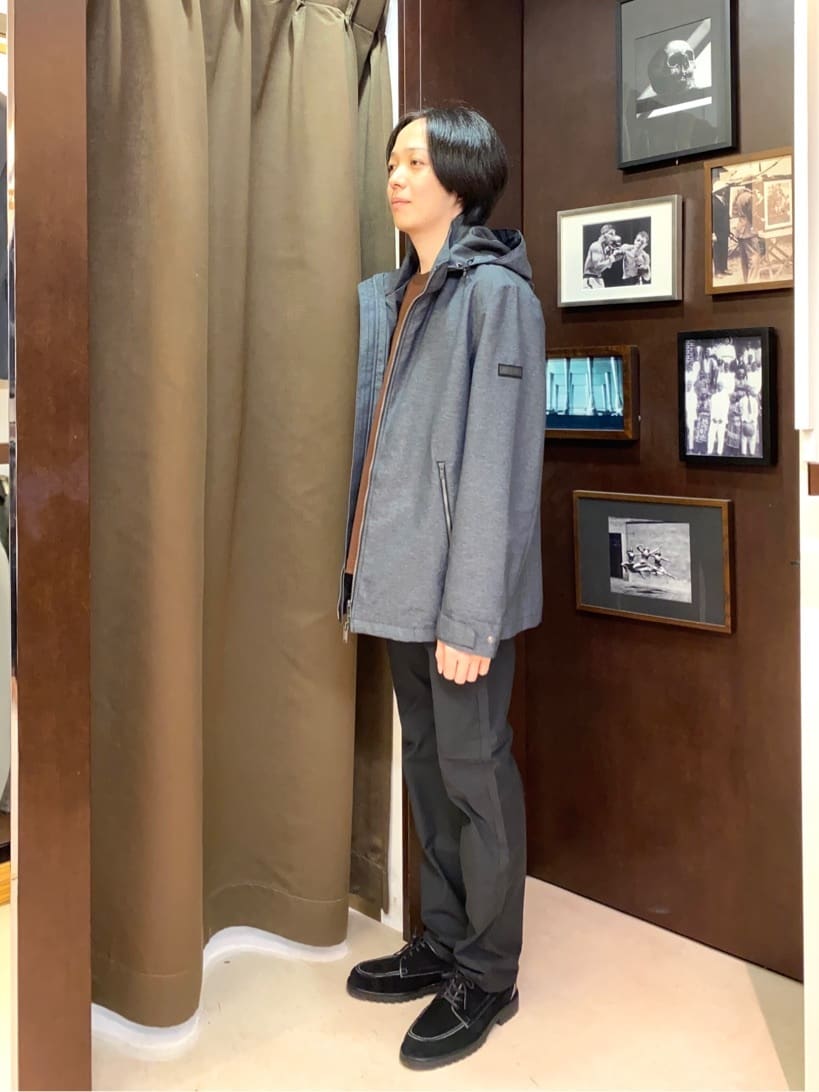 コバヤシさんの「TAKEO KIKUCHI｜【Made in JAPAN】播州織 ストレッチ パンツ」を使ったコーディネート