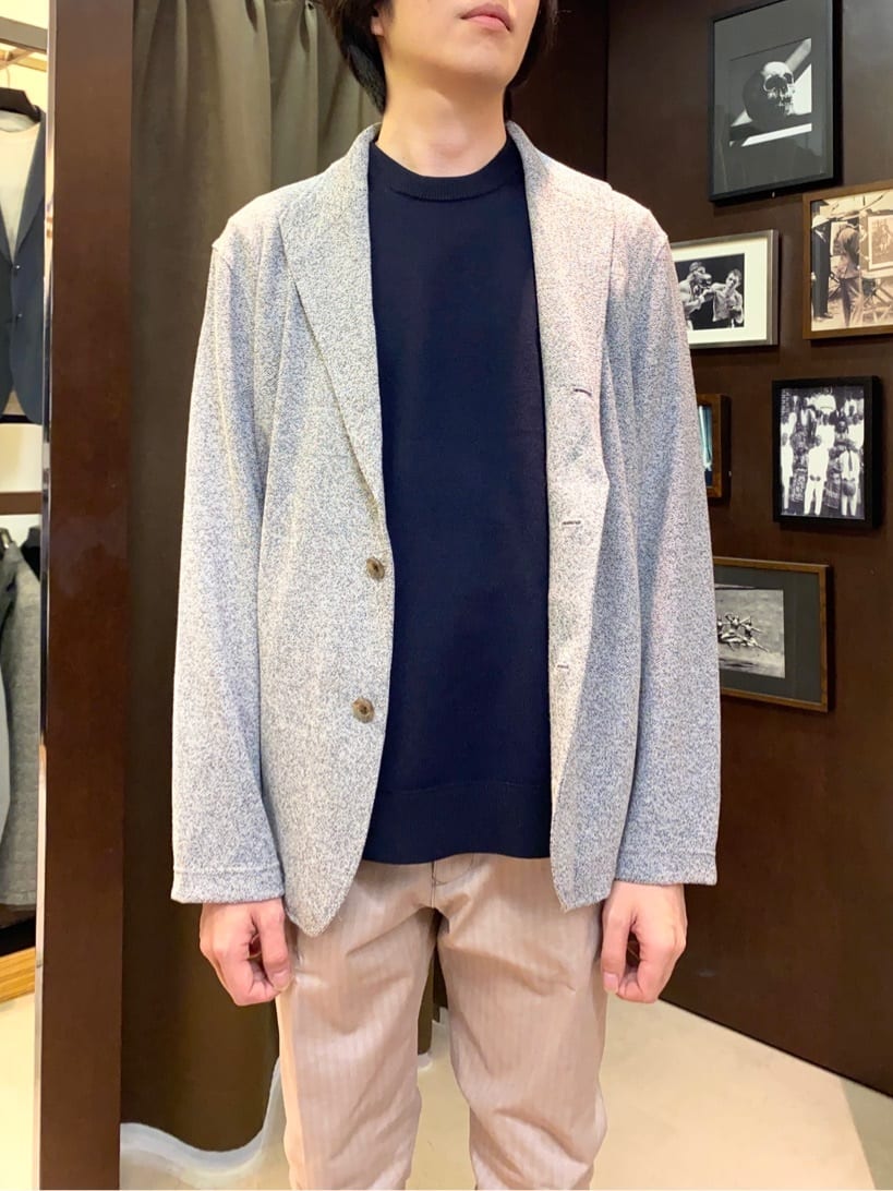 コバヤシさんの「TAKEO KIKUCHI｜【Made in JAPAN】播州織 ヘリンボン ストレート パンツ」を使ったコーディネート
