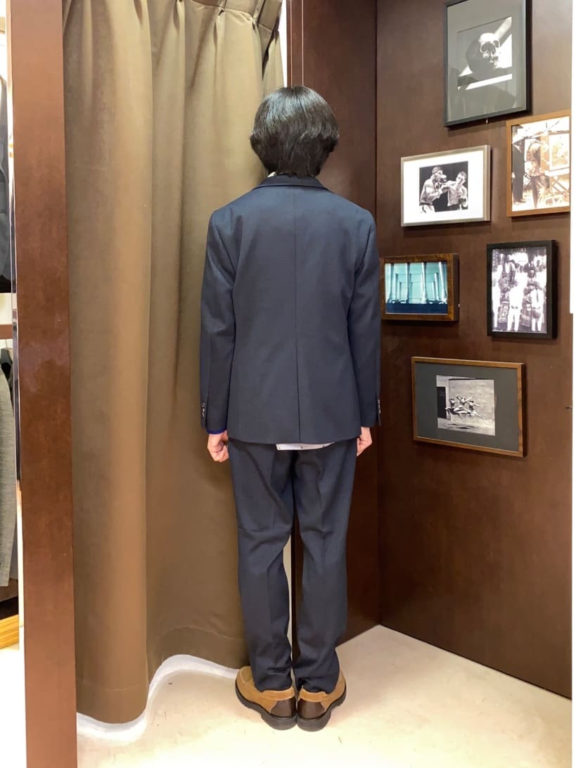 コバヤシさんの「TAKEO KIKUCHI｜ハットモチーフ ジャカード ストライプ シャツ」を使ったコーディネート