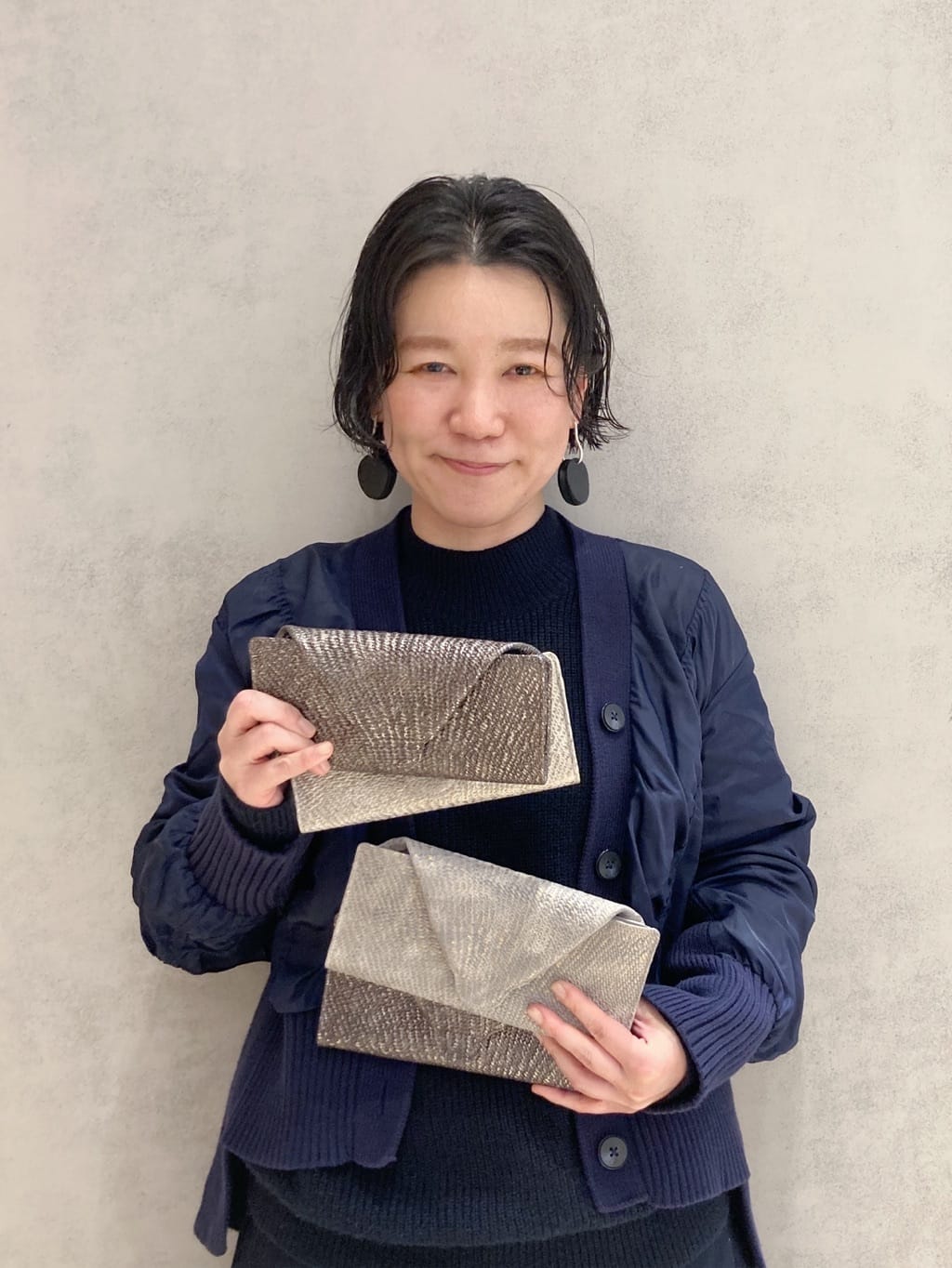 Cさんの「HIROKO HAYASHI｜DAMASCO（ダマスコ）長財布」を使ったコーディネート