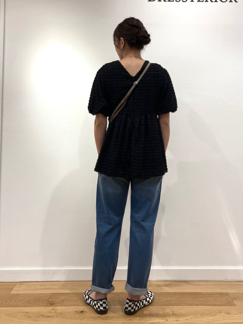 Harukaさんの「DRESSTERIOR｜【ウォッシャブル】テーパードコンフォートデニム」を使ったコーディネート