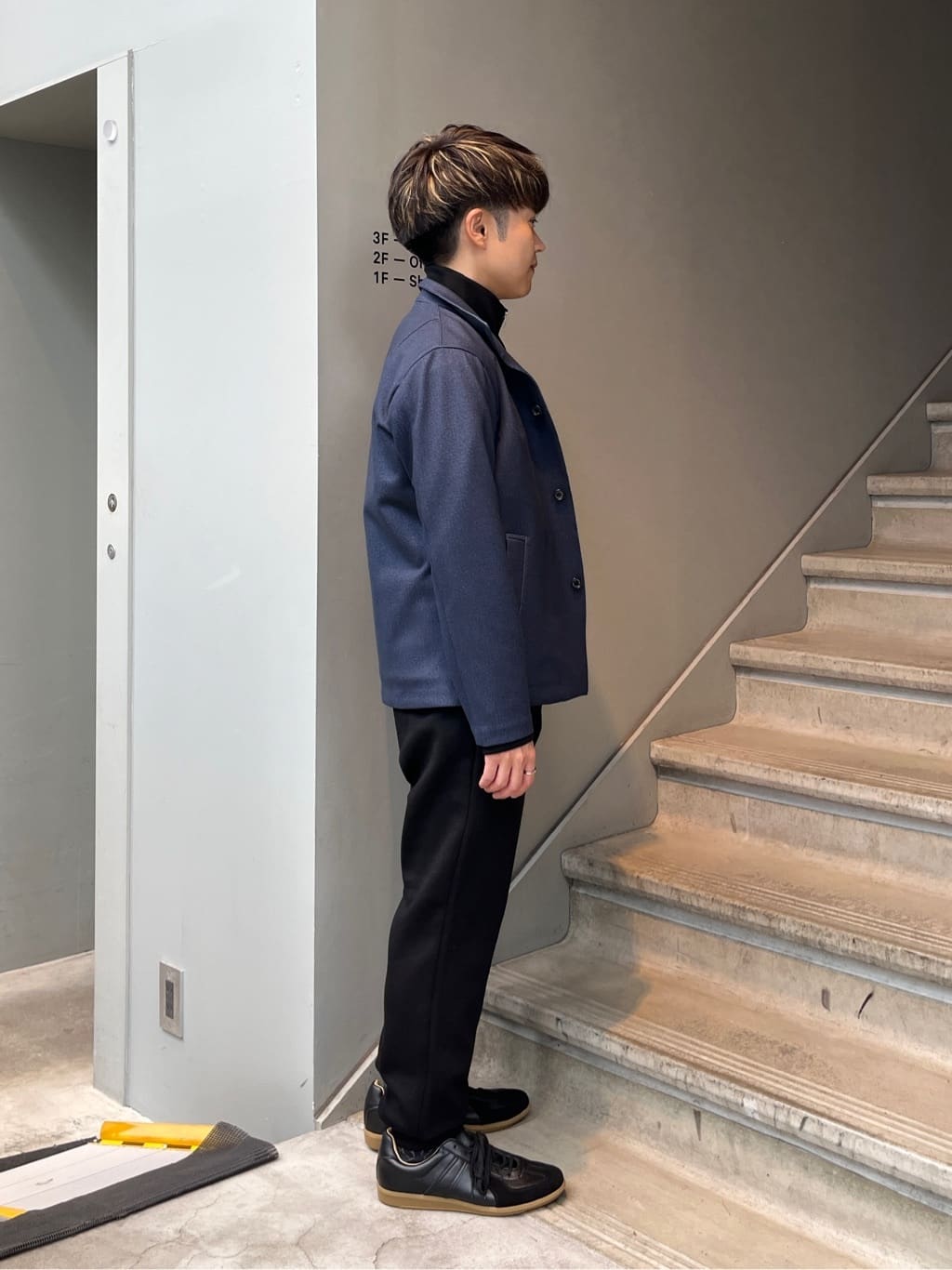 Namikiさんの「TAKEO KIKUCHI｜【DOWN FABRIC】ダウンファブリック スタンドカラーブルゾン」を使ったコーディネート