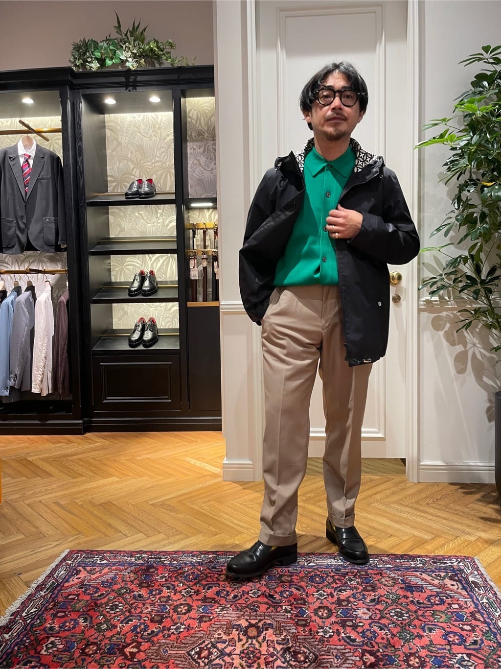 鶴田大士さんの「DRESSTERIOR｜【撥水加工/Safari5月号掲載】ローファー」を使ったコーディネート