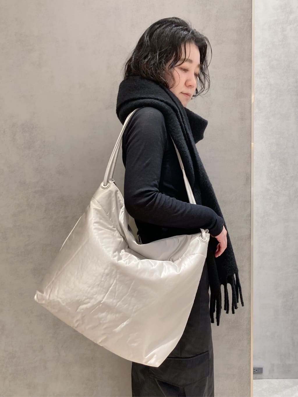 Cさんの「HIROKO HAYASHI｜ENORME（エノルメ）ショルダーバッグ」を使ったコーディネート