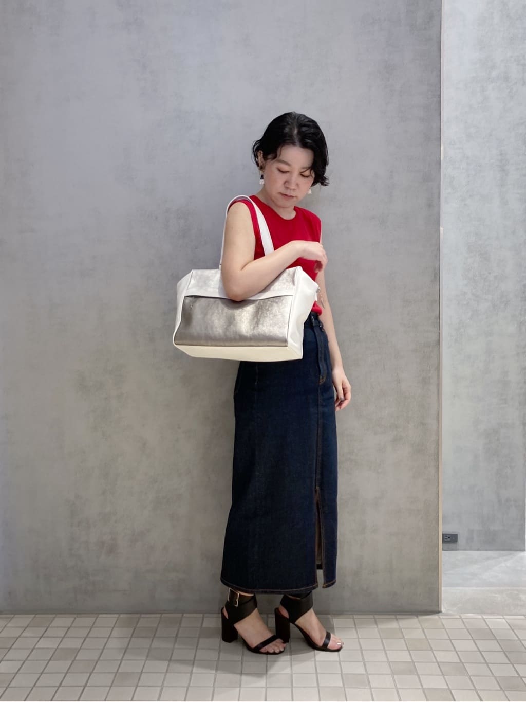 Cさんの「HIROKO HAYASHI｜FOGLIO（フォーリオ）ボストンバッグ」を使ったコーディネート