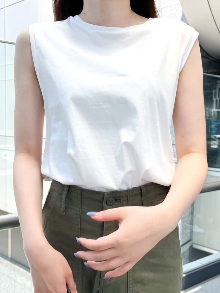 Risaさんの「OPAQUE.CLIP｜オーガニックコットン混 ベイカーパンツ」を使ったコーディネート