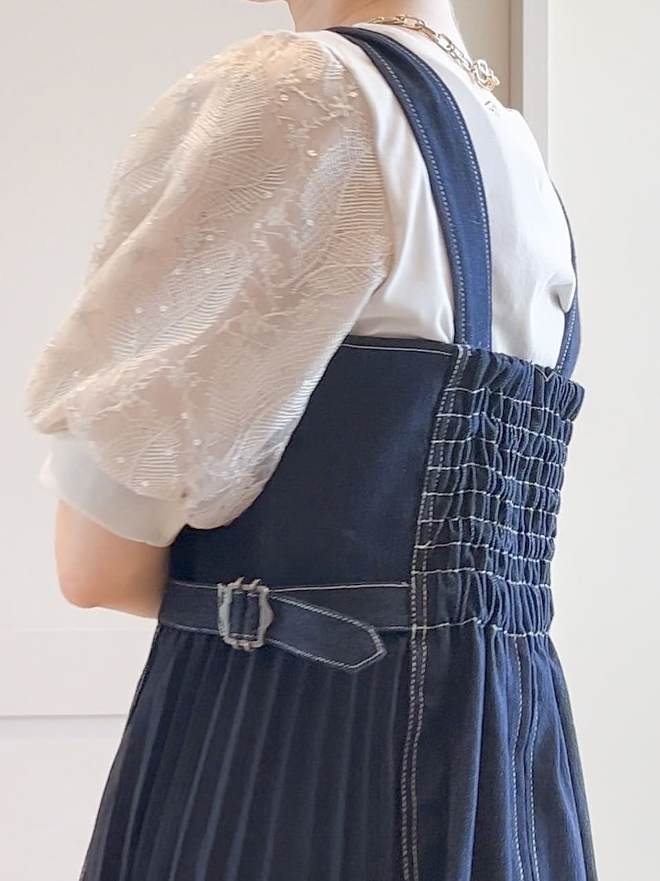 yamakoさんの「grove｜キレイに決まる!脇プリーツジャンドレ」を使ったコーディネート