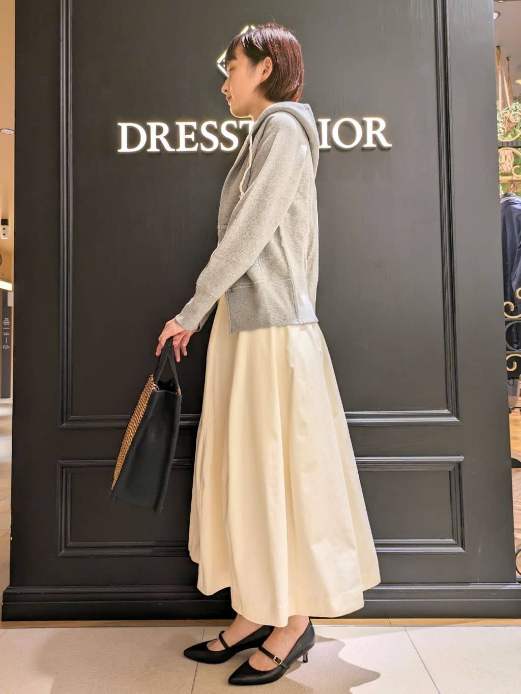 saoriさんの「DRESSTERIOR｜デキシー吊裏毛ジップアップパーカ」を使ったコーディネート