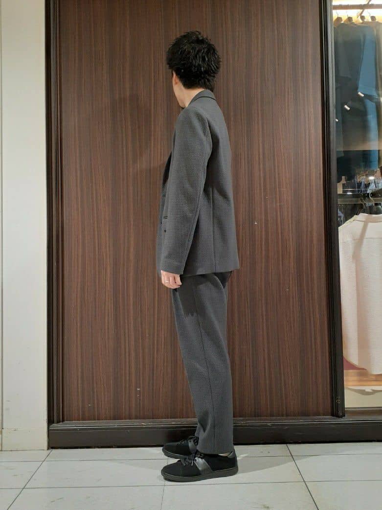Maedaさんの「TAKEO KIKUCHI｜【抗菌防臭】クロスウィーブ ジャケット」を使ったコーディネート