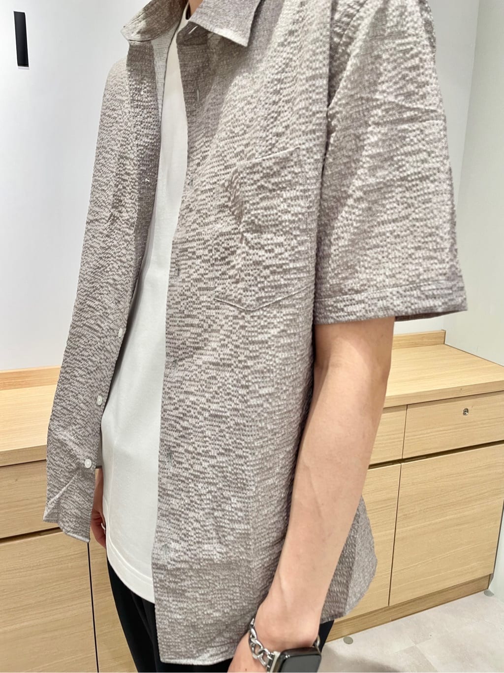 Seiyaさんの「TAKEO KIKUCHI｜【キーリング付】メランジ　大人トートバッグ」を使ったコーディネート