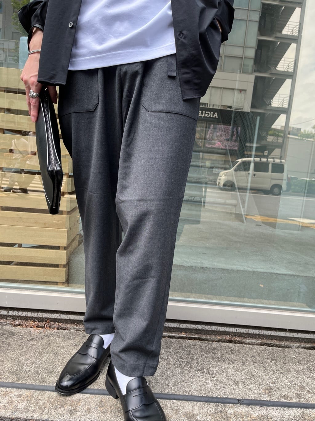 Shintaroさんの「TAKEO KIKUCHI｜コインローファー」を使ったコーディネート