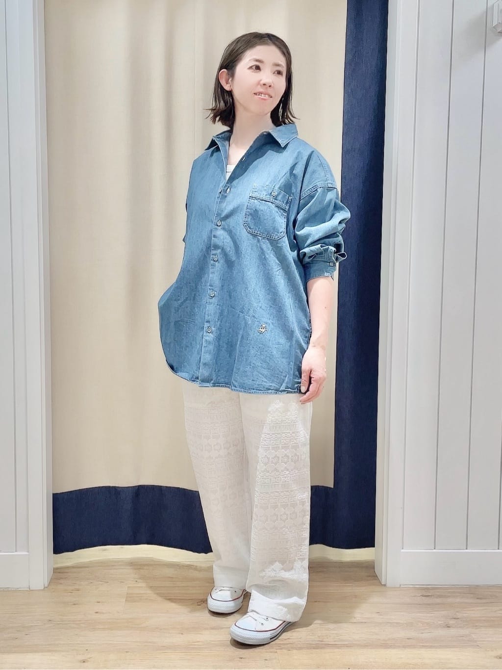 Akiさんの「Dessin｜【CONVERSE/コンバース】ハイカット」を使ったコーディネート