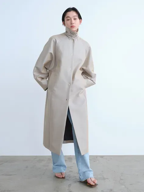 balmacaan coat（ステンカラーコート） | CODE A（コードエー